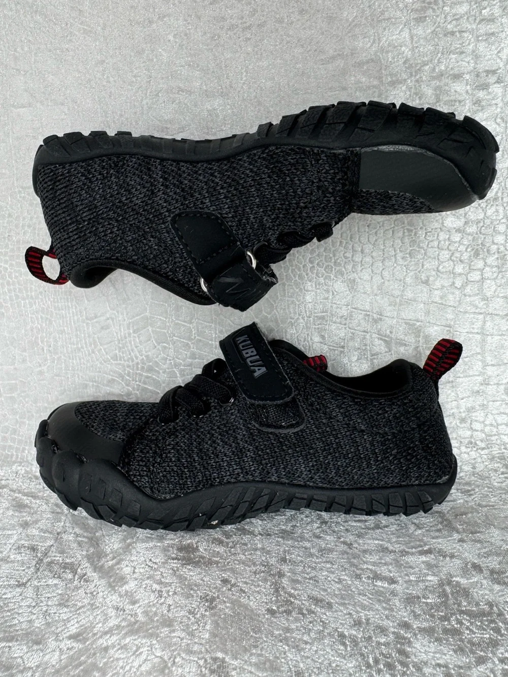 KUBUA kids' barefoot shoes, Toddler size 9.5